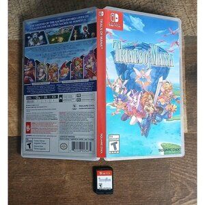 Trials of Mana (Nintendo Switch) Complete CIB - Tested